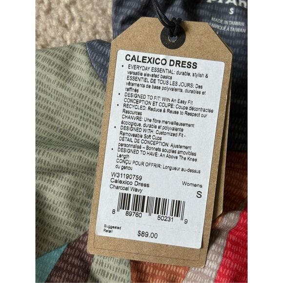 NEW Prana Calexico Dress size S Multicolor - Picture 4 of 11